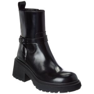 Jimmy Choo Conny Leather Bootie, Black